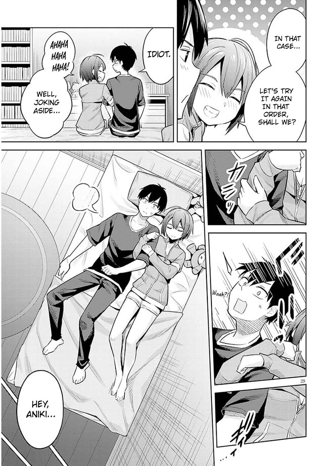 Jitsu wa Imouto deshita. ~Saikin Dekita Giri no Otouto no Kyorikan ga Yatara Chikai Wake~ Chapter 10 - Page 29