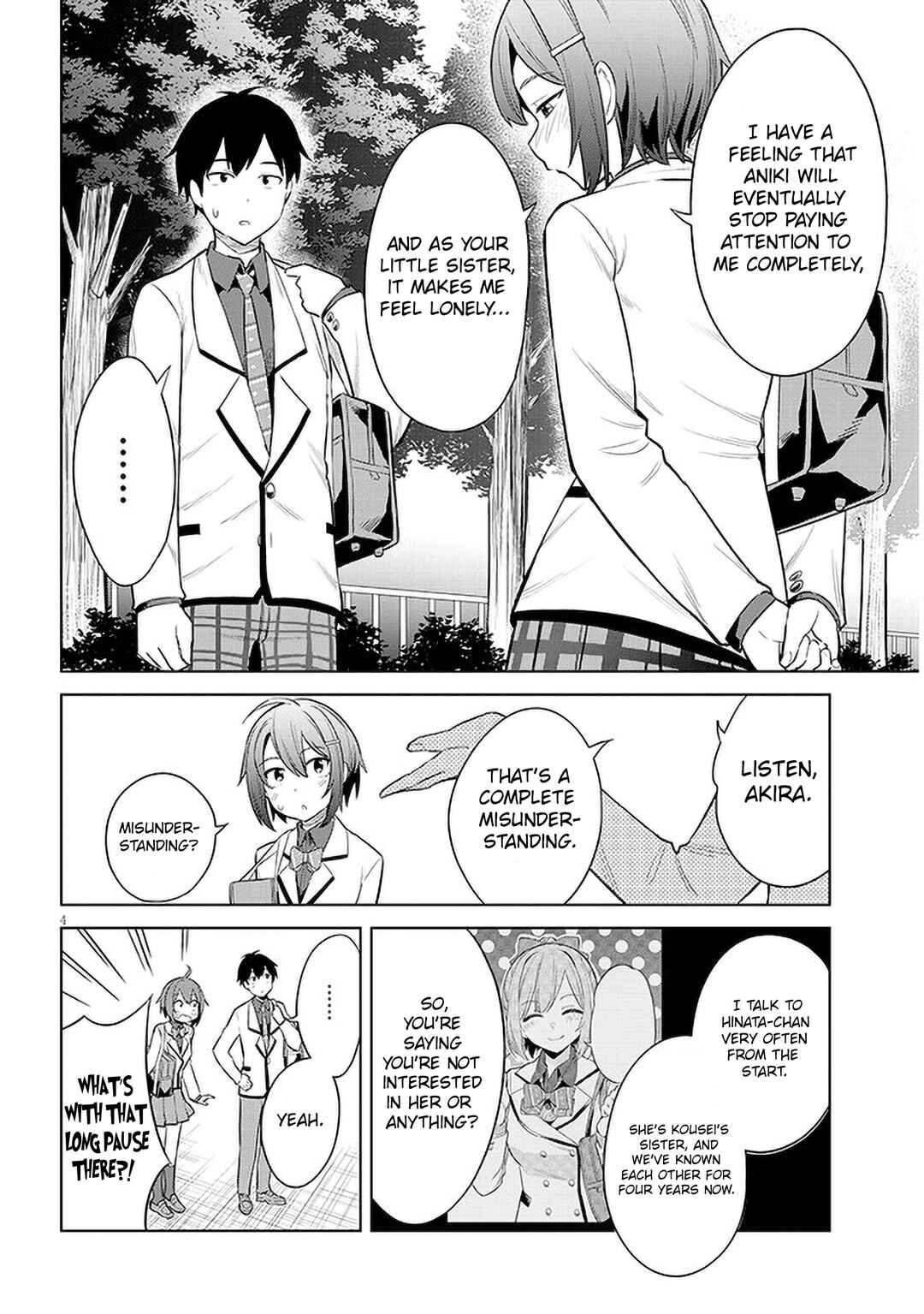 Jitsu wa Imouto deshita. ~Saikin Dekita Giri no Otouto no Kyorikan ga Yatara Chikai Wake~ Chapter 10 - Page 4