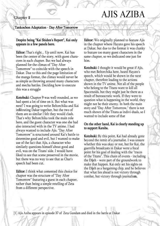 Mobile Suit Zeta Gundam: Day After Tomorrow - From Kai Shiden's Report Chapter 10 - Page 19