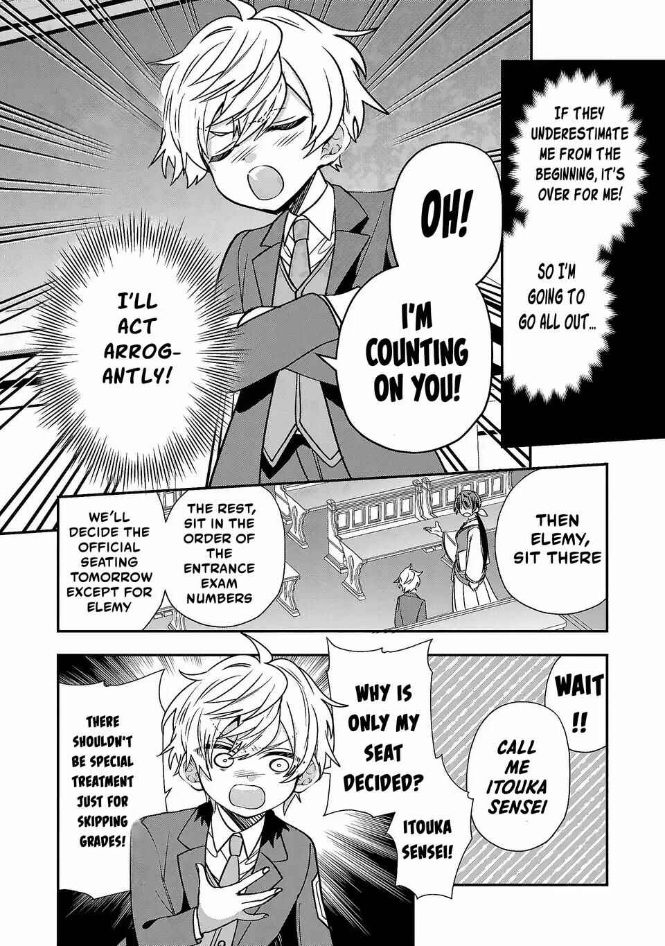 Tensei Shite Shota Ouji ni Natta Kensei wa, Katsute no Deshi ni wa Zettai ni Baretakunai Chapter 4 - Page 9