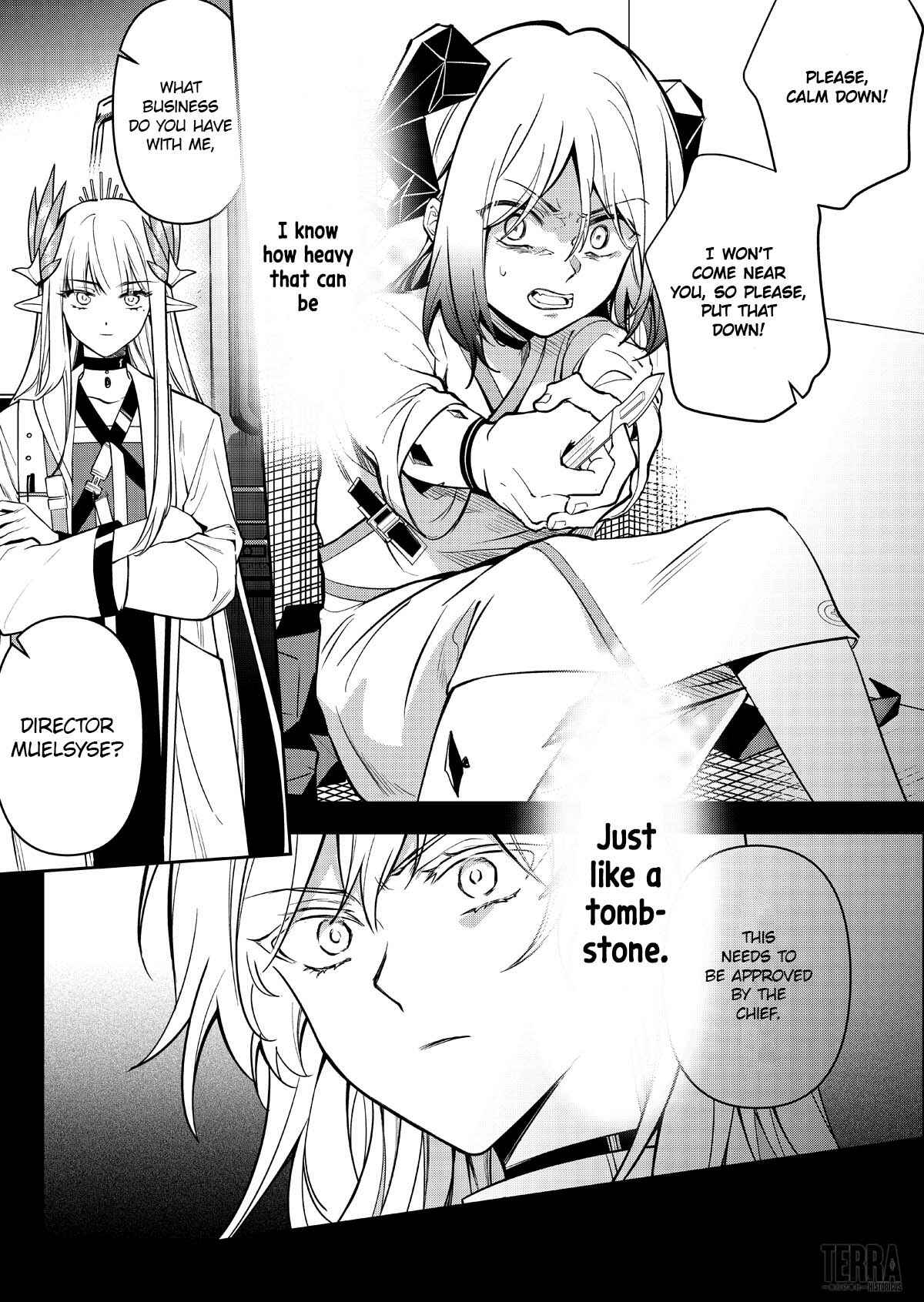 Arknights: Rhodes Island's Records of Originium - Rhine Lab Chapter 0 - Page 4
