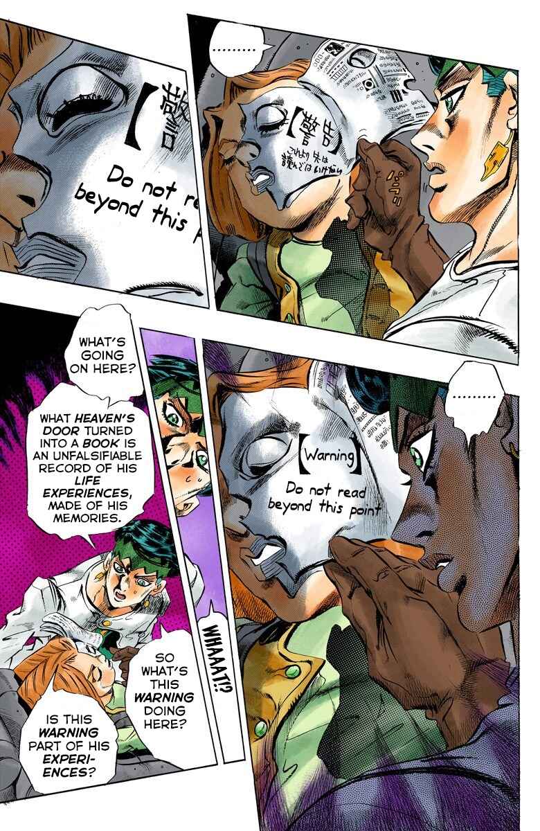 JoJo no Kimyou na Bouken: Part 4 - Diamond wa Kudakenai Color-ban Chapter 154 - Page 16