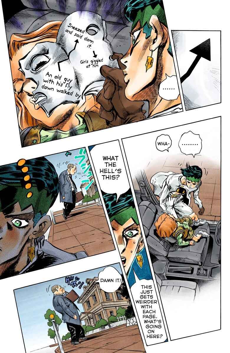 JoJo no Kimyou na Bouken: Part 4 - Diamond wa Kudakenai Color-ban Chapter 154 - Page 18