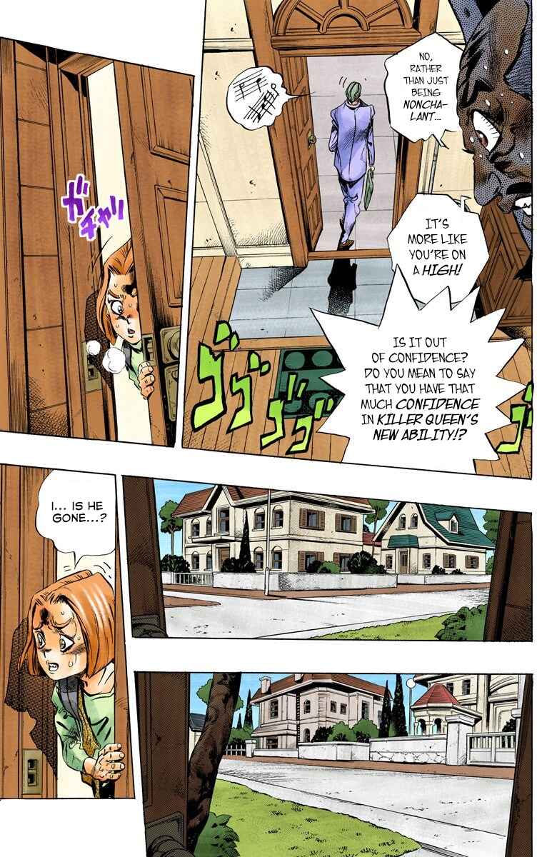JoJo no Kimyou na Bouken: Part 4 - Diamond wa Kudakenai Color-ban Chapter 154 - Page 8