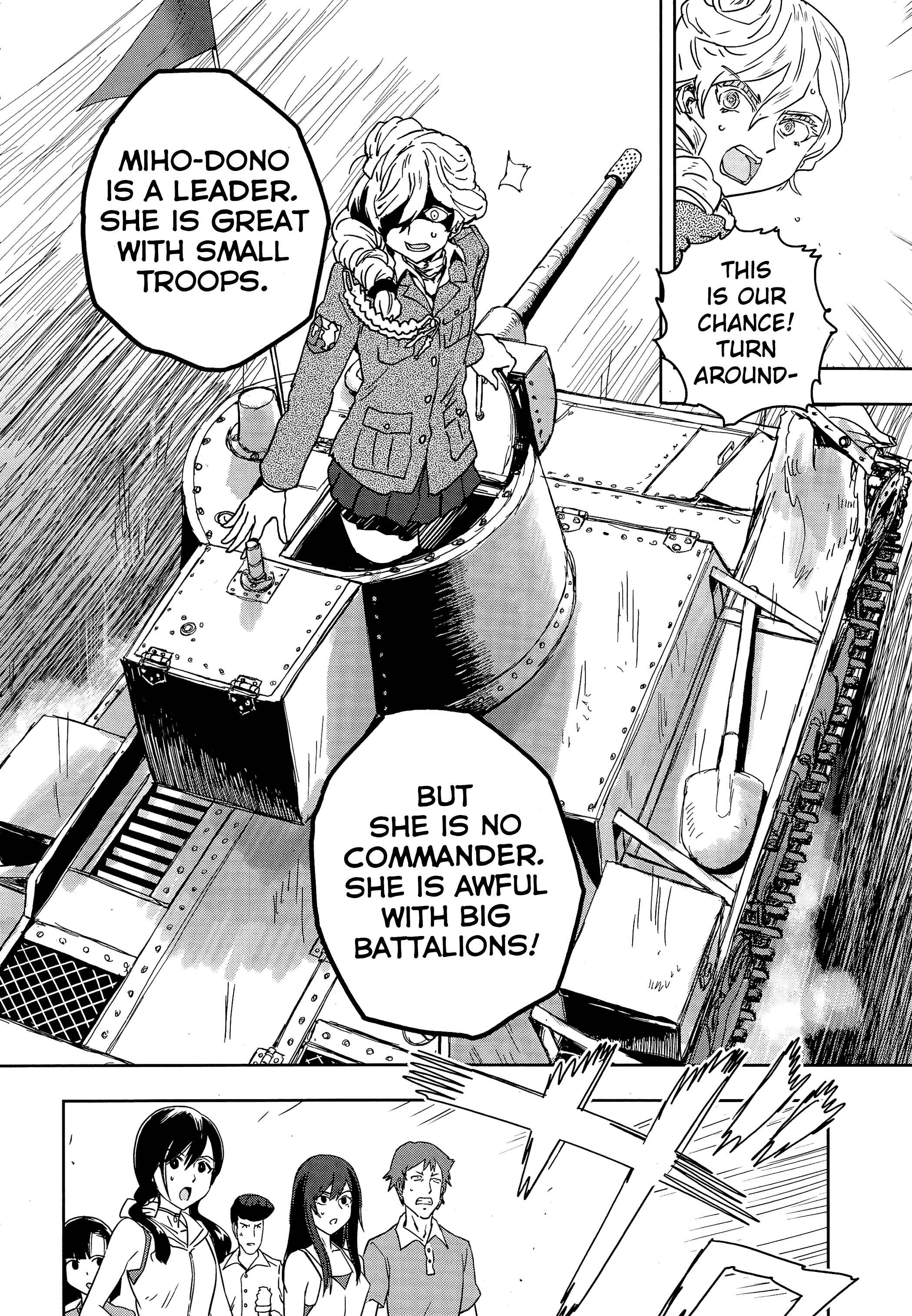 Girls und Panzer: Ribbon no Musha Chapter 50 - Page 14