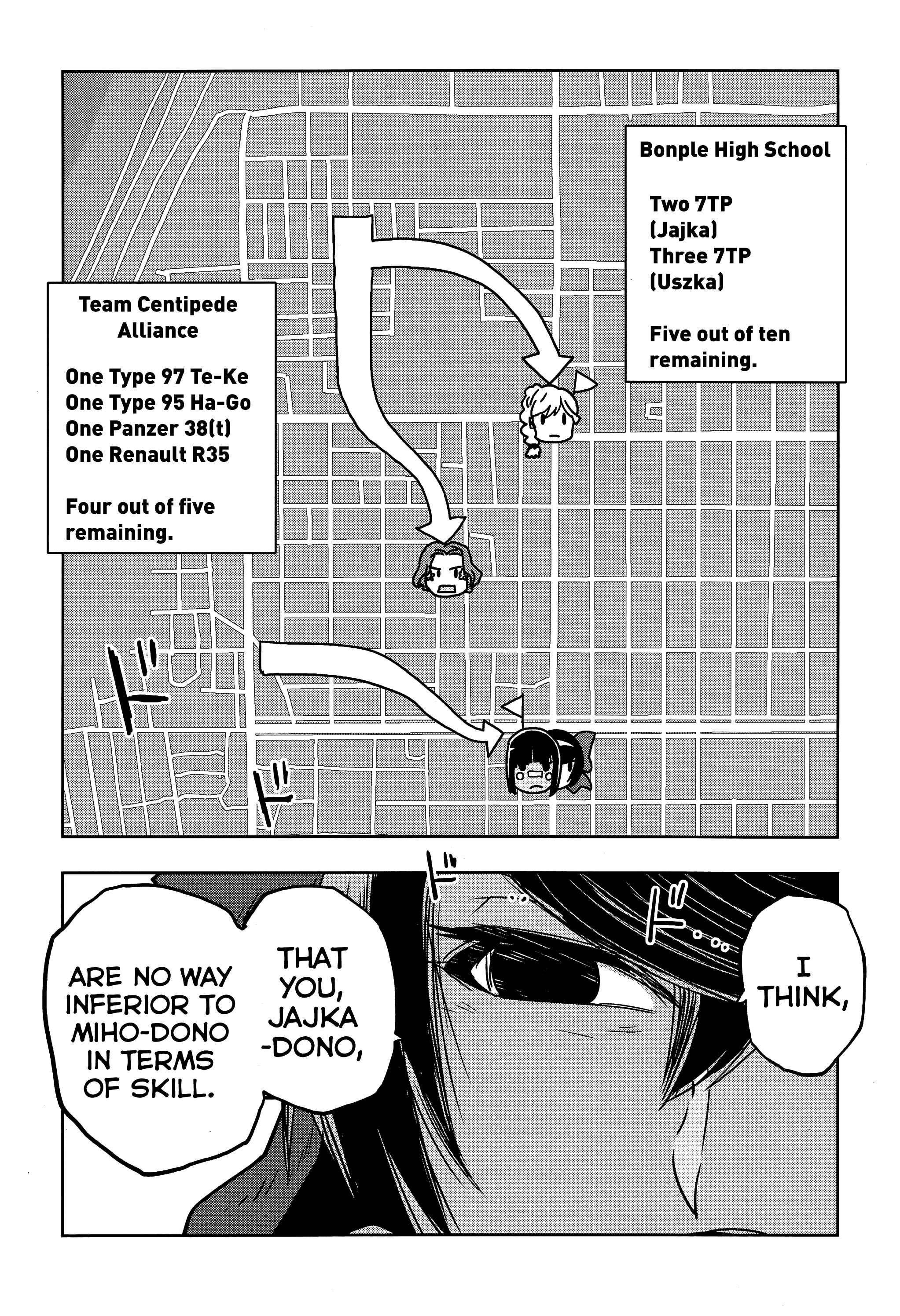 Girls und Panzer: Ribbon no Musha Chapter 50 - Page 6
