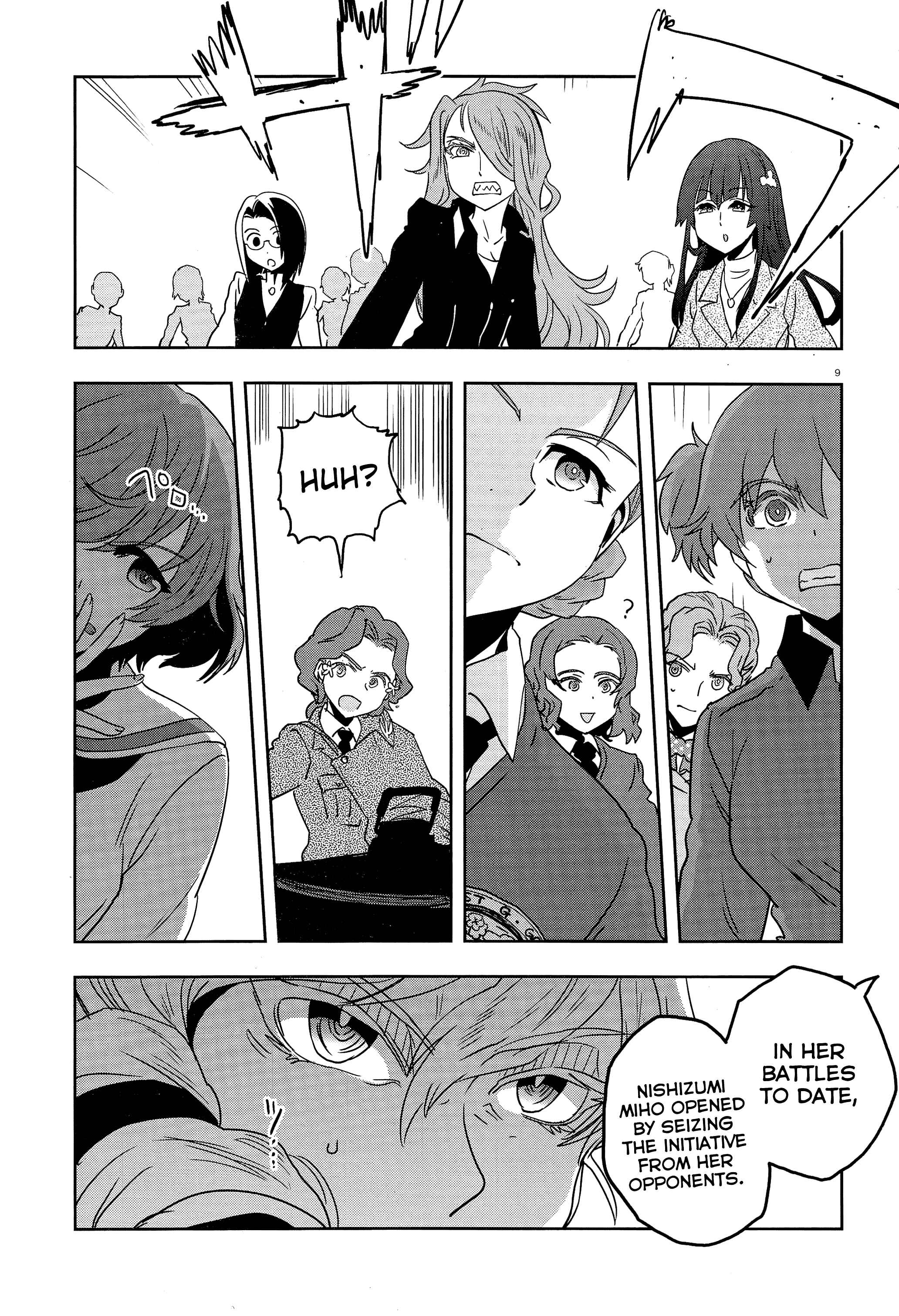 Girls und Panzer: Ribbon no Musha Chapter 50 - Page 9