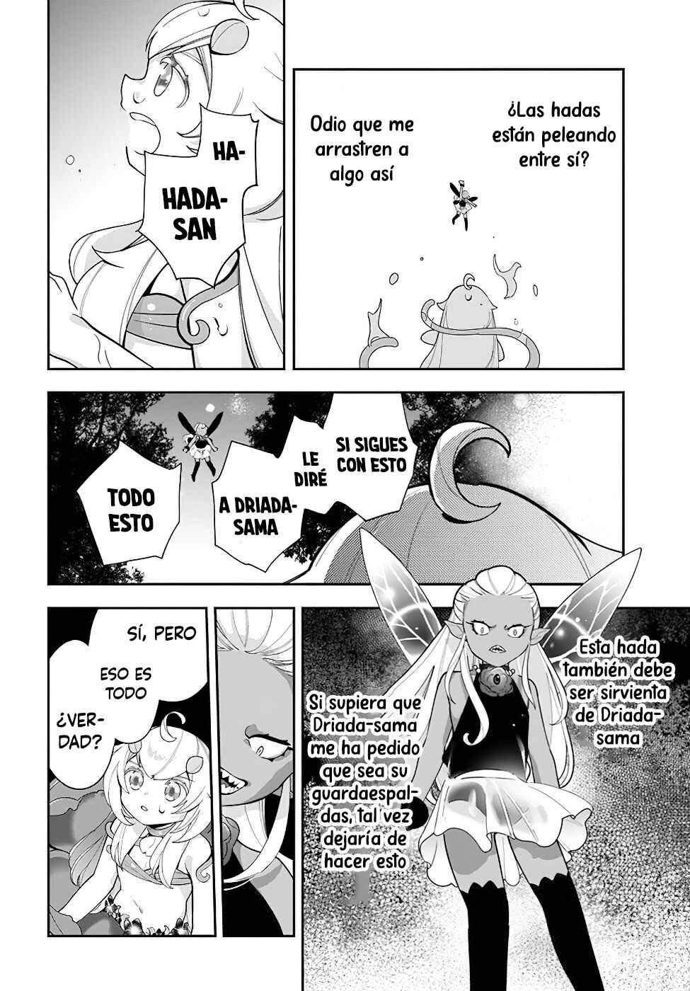 Shokubutsu Monster Musume Nikki: Seijo datta Watashi ga Uragirareta Hate ni Alraune ni Tensei Shite Shimatta node, kore kara wa Kougousei o Shinagara Shizuka ni Shokubutsu Life o Sugoshimasu Chapter 23 - Page 10