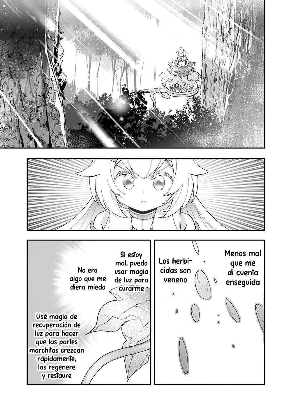 Shokubutsu Monster Musume Nikki: Seijo datta Watashi ga Uragirareta Hate ni Alraune ni Tensei Shite Shimatta node, kore kara wa Kougousei o Shinagara Shizuka ni Shokubutsu Life o Sugoshimasu Chapter 23 - Page 17