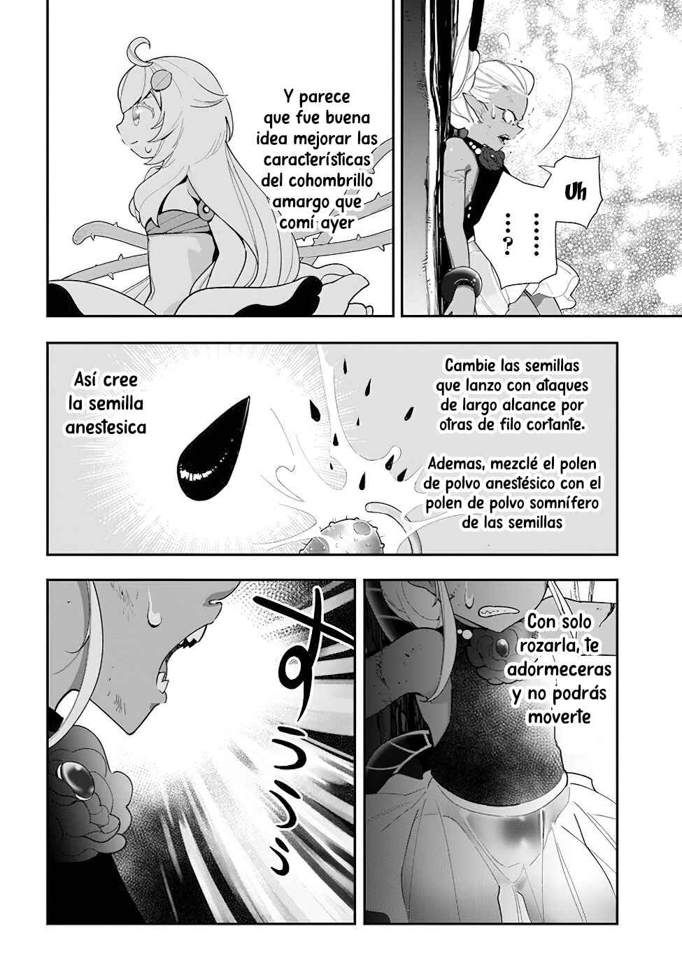 Shokubutsu Monster Musume Nikki: Seijo datta Watashi ga Uragirareta Hate ni Alraune ni Tensei Shite Shimatta node, kore kara wa Kougousei o Shinagara Shizuka ni Shokubutsu Life o Sugoshimasu Chapter 23 - Page 18