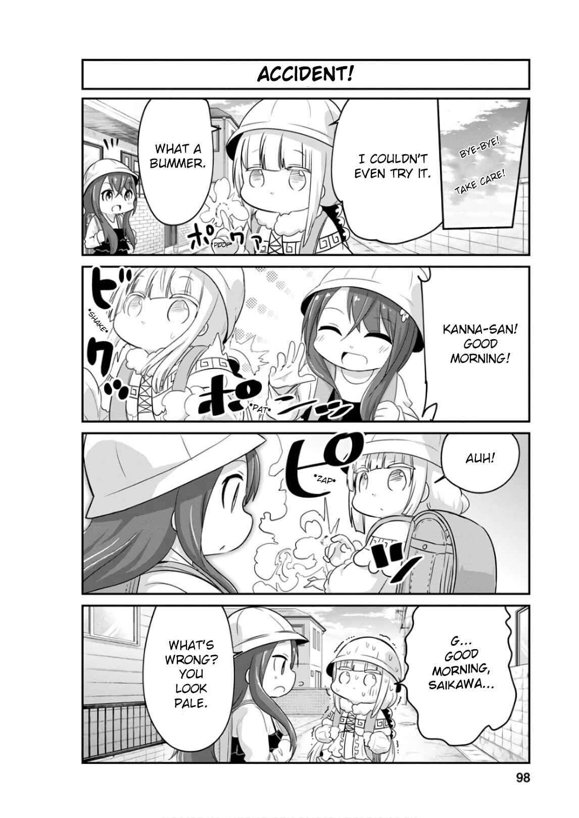 Kobayashi-san Chi no Maid Dragon - Kanna no Nichijou Chapter 58 - Page 2