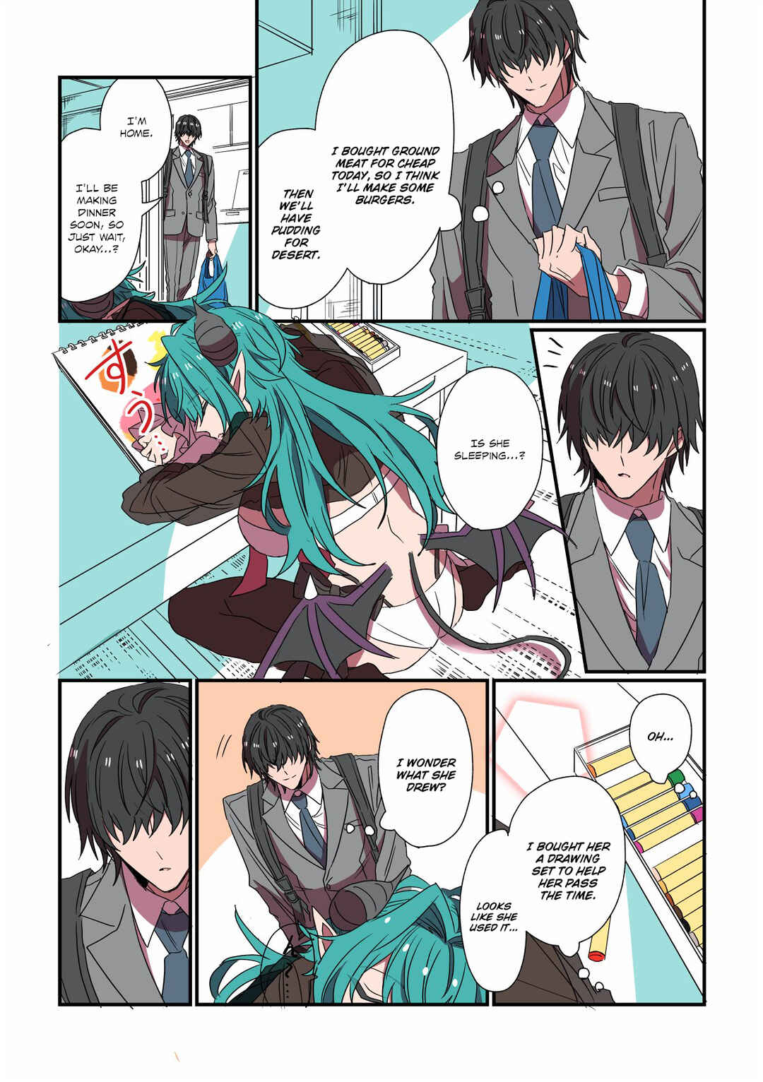 Succubus ga Yattekita Ohanashi Chapter 12 - Page 1