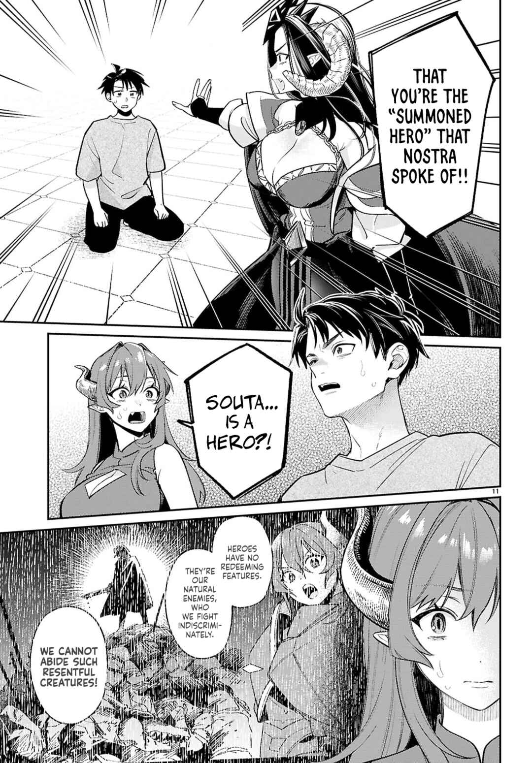 Shounin Skill de Maoujou no Kouryaku o Mezasu: Isekai Ten'i Shita node Saikyou Item to Talk-jutsu de Ikinuku koto ni shita Chapter 8 - Page 11