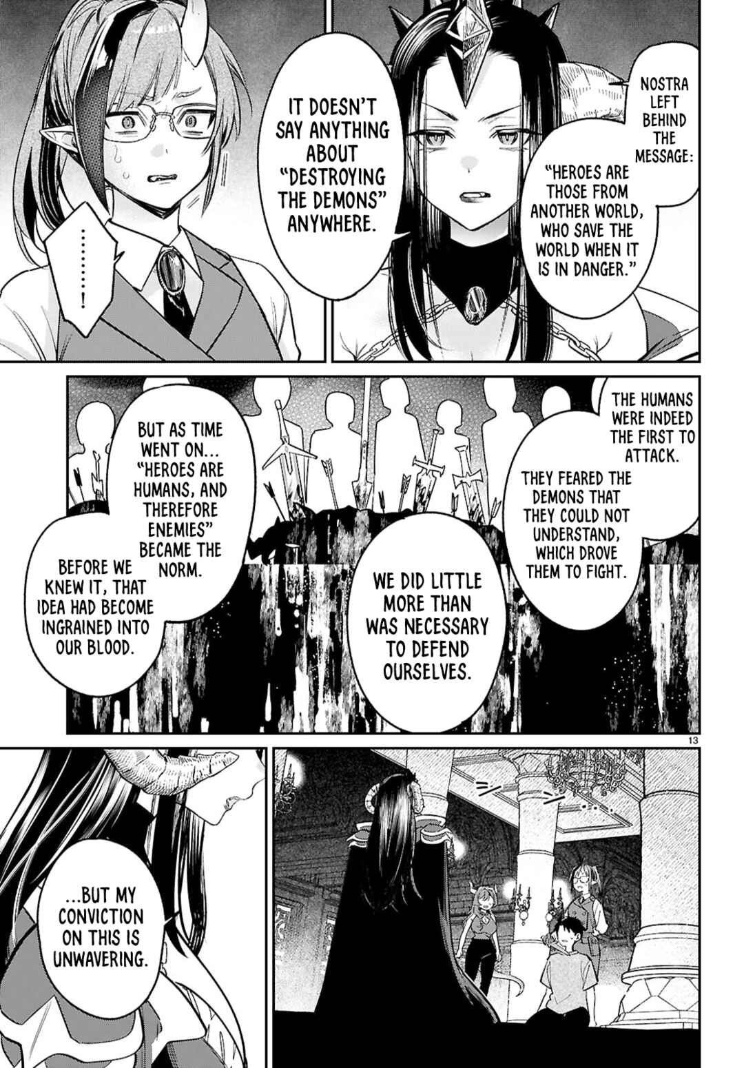 Shounin Skill de Maoujou no Kouryaku o Mezasu: Isekai Ten'i Shita node Saikyou Item to Talk-jutsu de Ikinuku koto ni shita Chapter 8 - Page 13