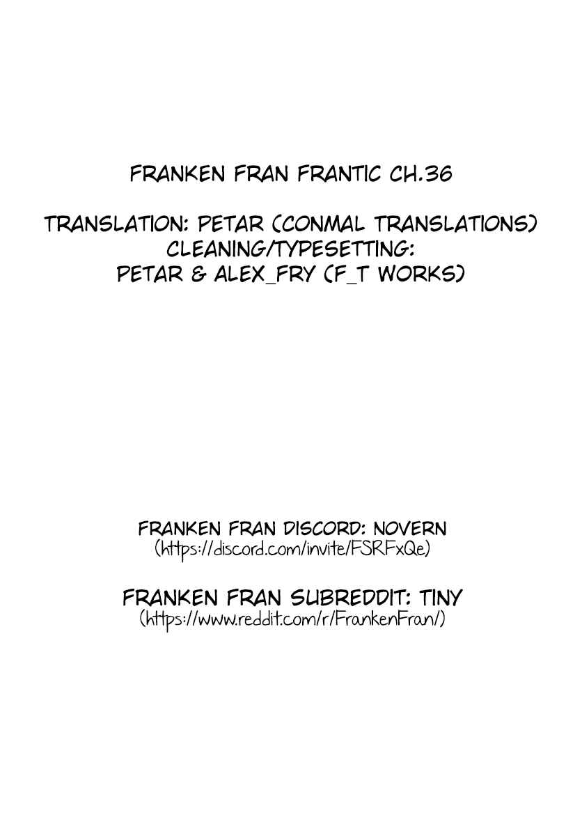 Franken Fran Frantic Chapter 36 - Page 23