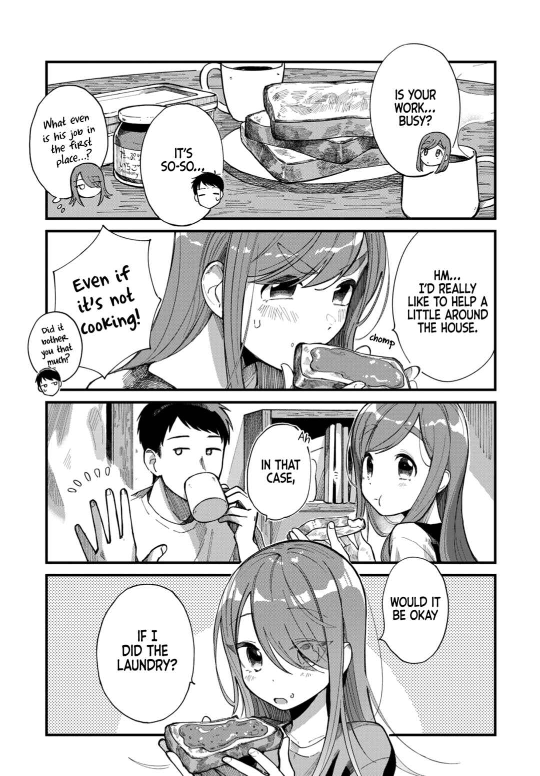 Harapeko Oyako to Motokare Yanushi Chapter 8 - Page 3