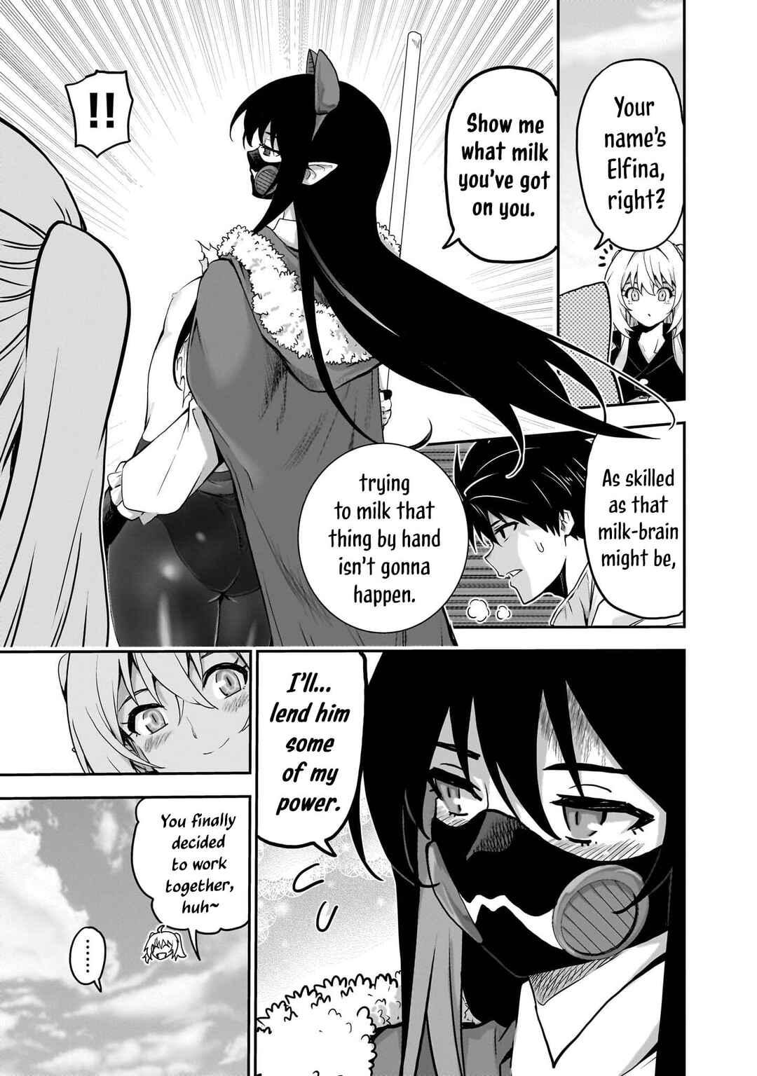 Milk-shibori Hunter no Isekai Sakunyuuki ~Nouka no Saenai Otoko ga Arayuru Shuzoku no Chiku-B wo Moteasobi-toriko ni Suru~ Chapter 7 - Page 25