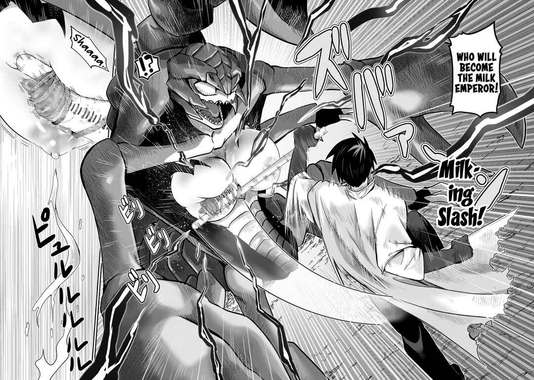 Milk-shibori Hunter no Isekai Sakunyuuki ~Nouka no Saenai Otoko ga Arayuru Shuzoku no Chiku-B wo Moteasobi-toriko ni Suru~ Chapter 7 - Page 34