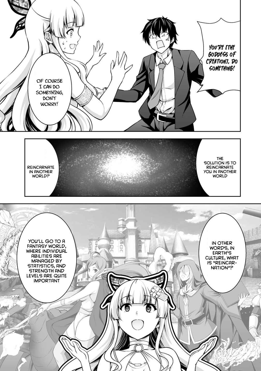 Kami no Techigai de Shindara Zumi de Isekai ni Hourikomare Mashita Chapter 1 - Page 10