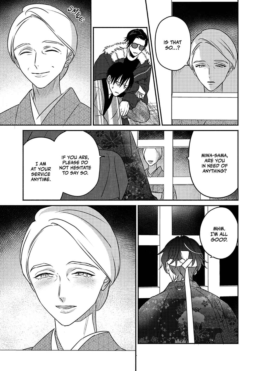 Komadori wa, Yoru no Tobari Chapter 2 - Page 4