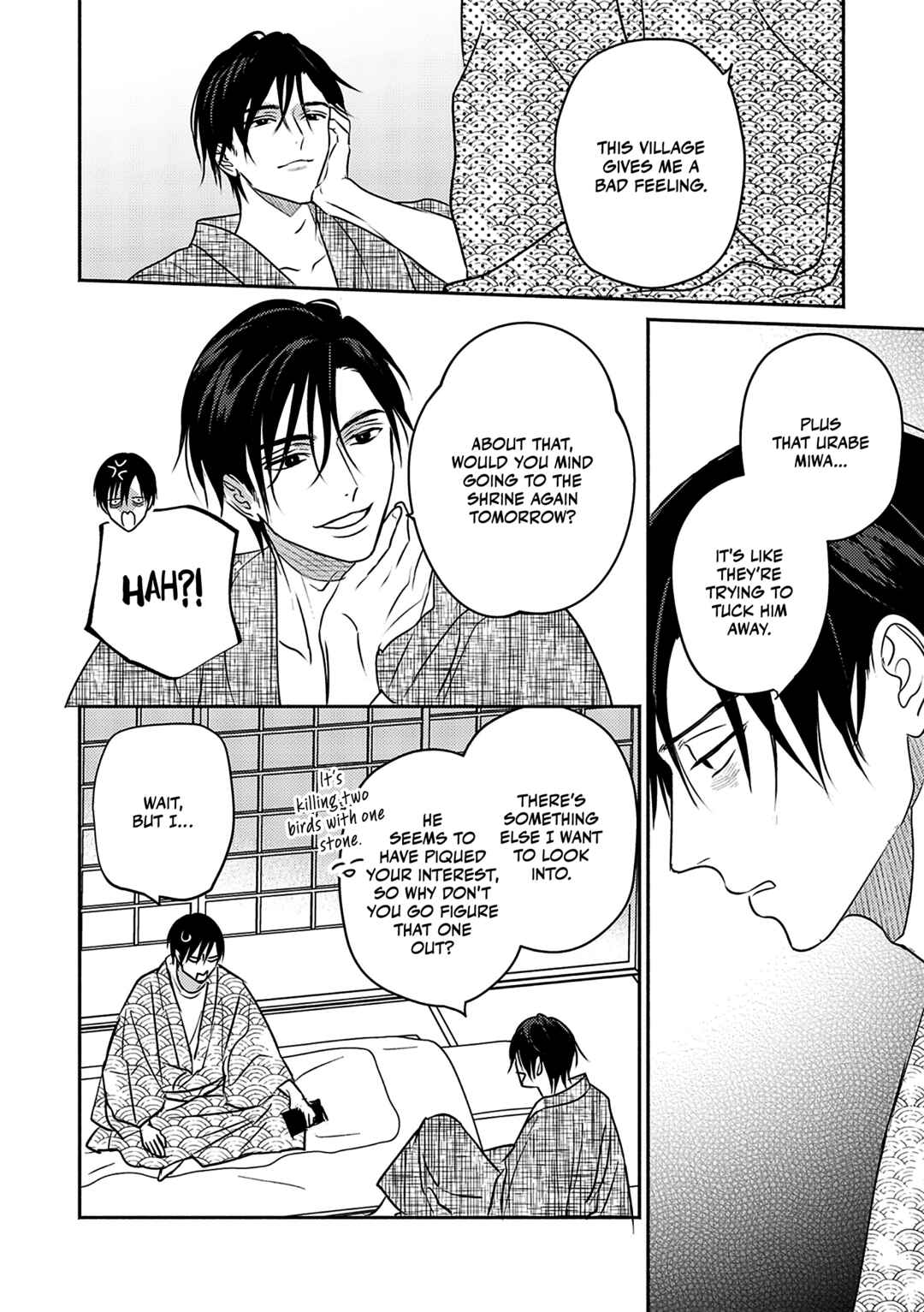 Komadori wa, Yoru no Tobari Chapter 2 - Page 9