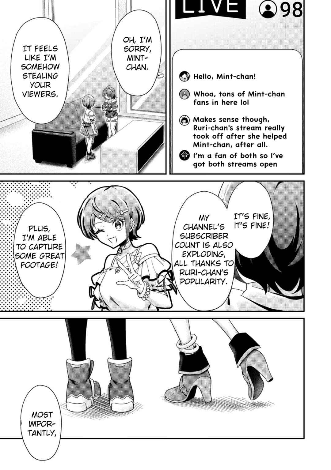 [Hihou] Komyuryoku 0 Otaku Shoujo, Dragon wo One Punch de Shizumete Yuumei Haishinsha wo Tasuketara Fuhon'i Buzz ga Tomaranai Chapter 7 - Page 14