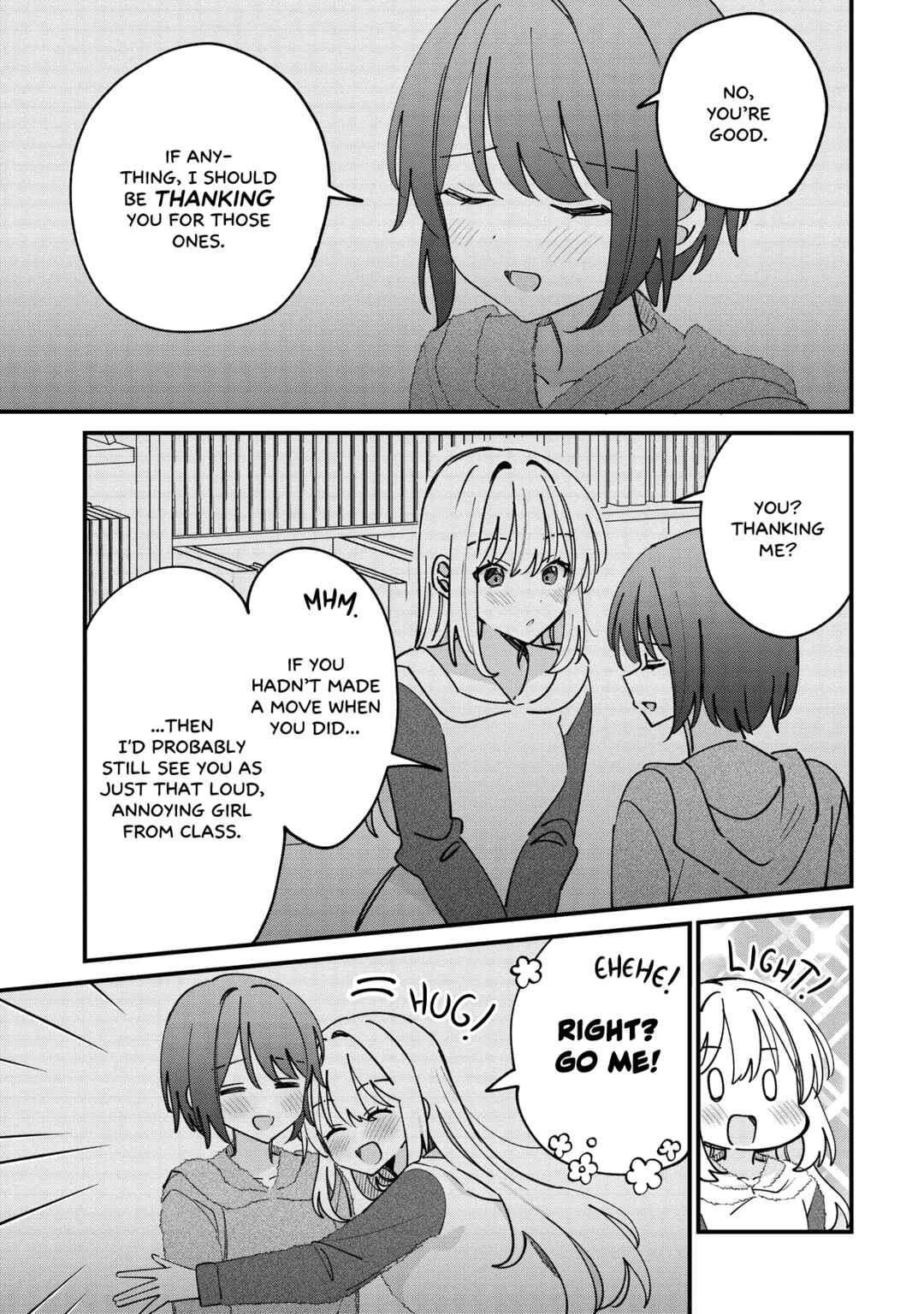Kao dake yoi Classmate ga, Yatara to Guigui Kuru Yuri no Hanashi. Chapter 10 - Page 9