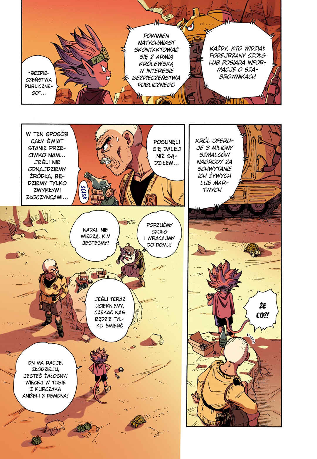SandLand (Official Colored) Chapter 5 - Page 8