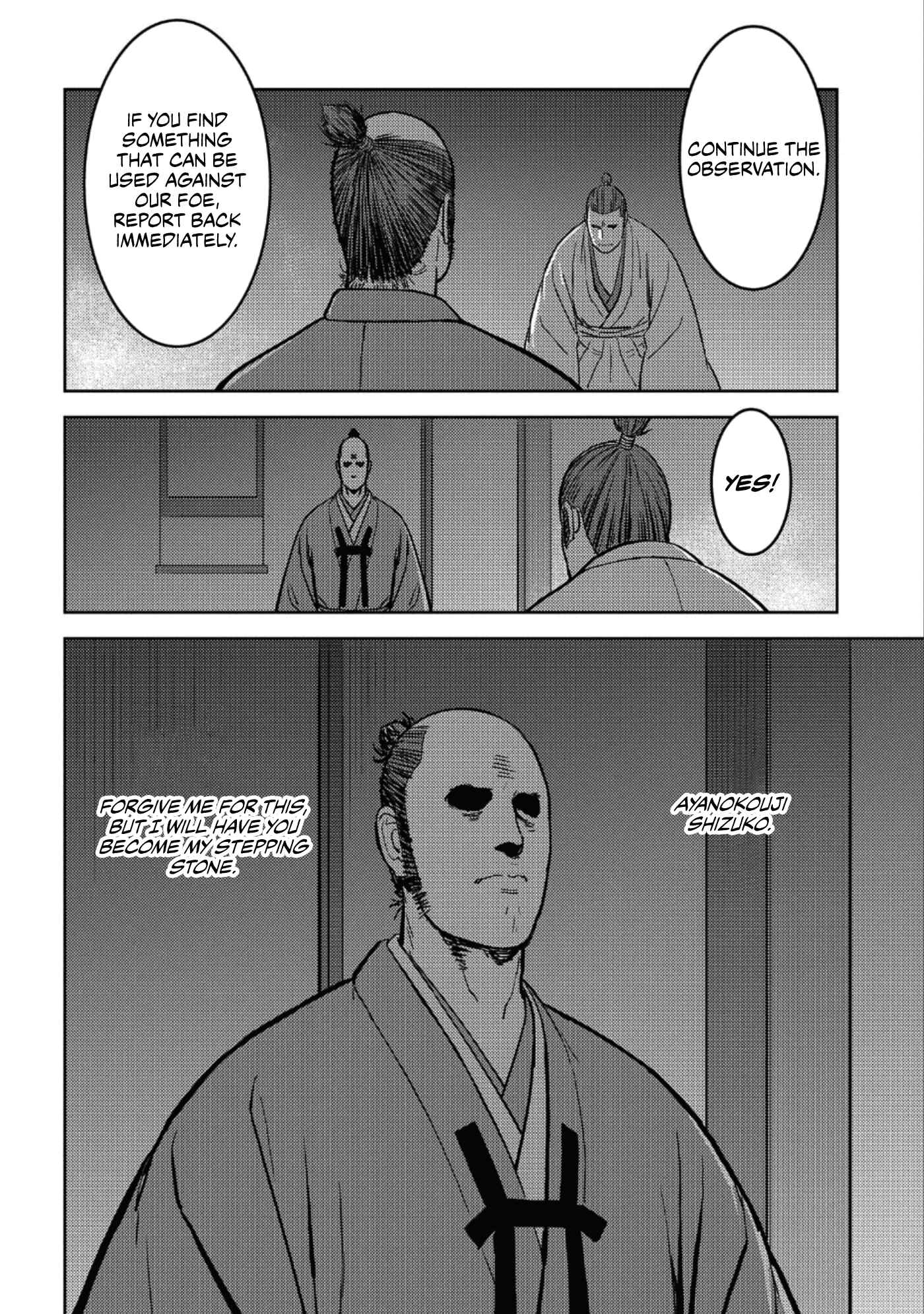 Sengoku Komachi Kuroutan Chapter 36 - Page 38