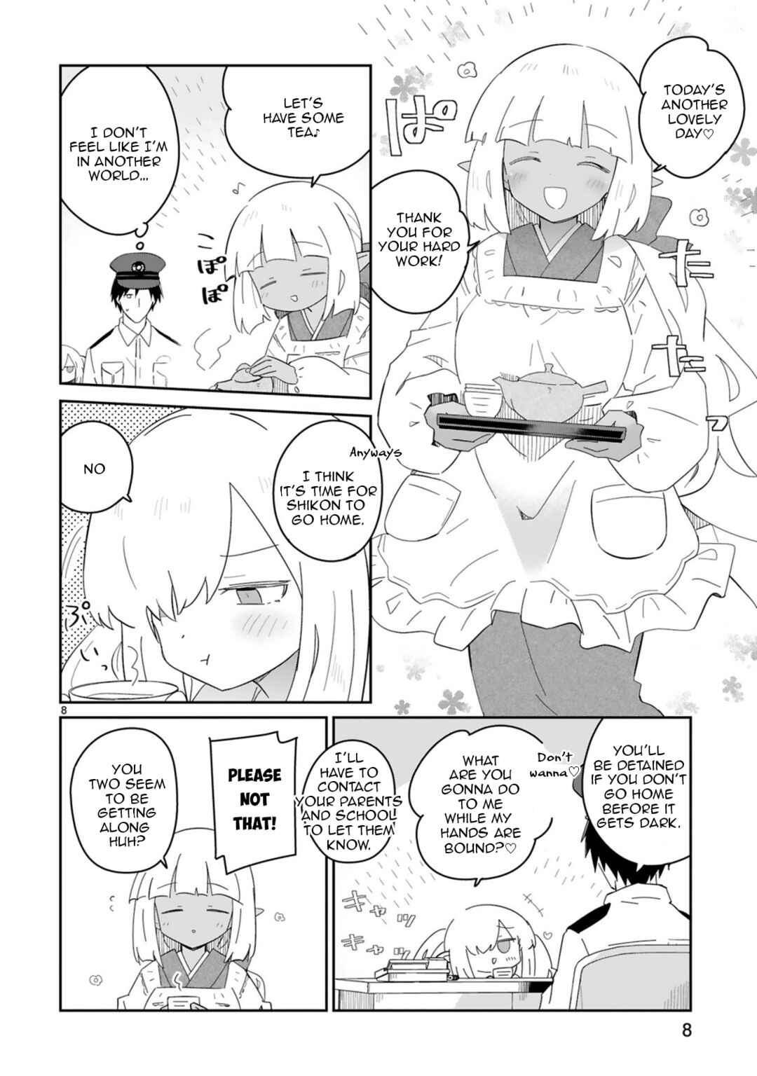 Isekai Elf Mura no Omawari-san Chapter 2 - Page 8