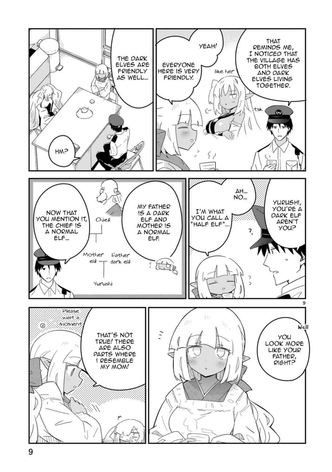 Isekai Elf Mura no Omawari-san Chapter 2 - Page 9