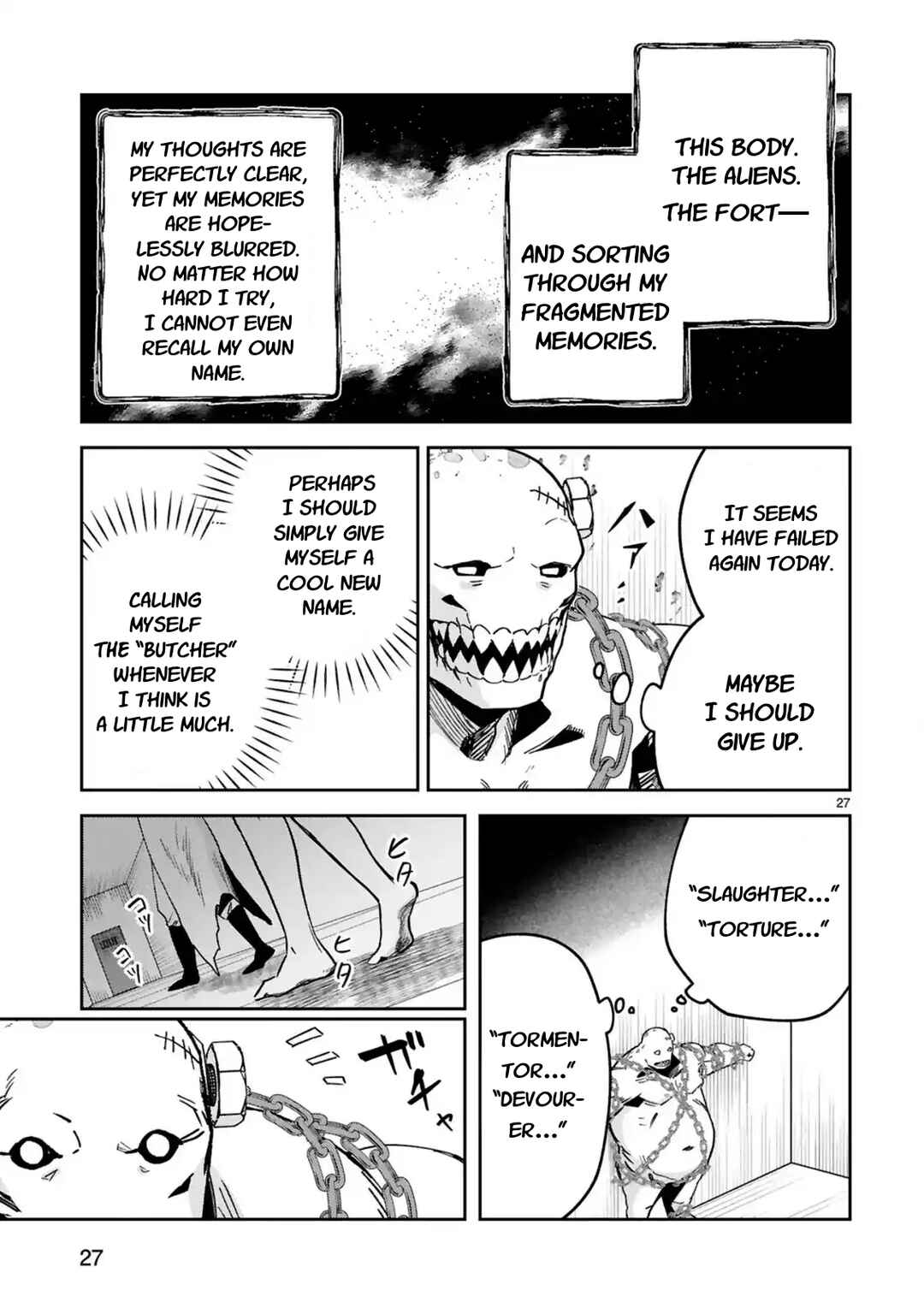 Gévaudan to Iu Kemono ~Rougoku de Onna wo Musaboru Moto Ningen no Saikyou Monster wa, Fukushuu no Prison Break wo Kuwadateru~ Chapter 1 - Page 30