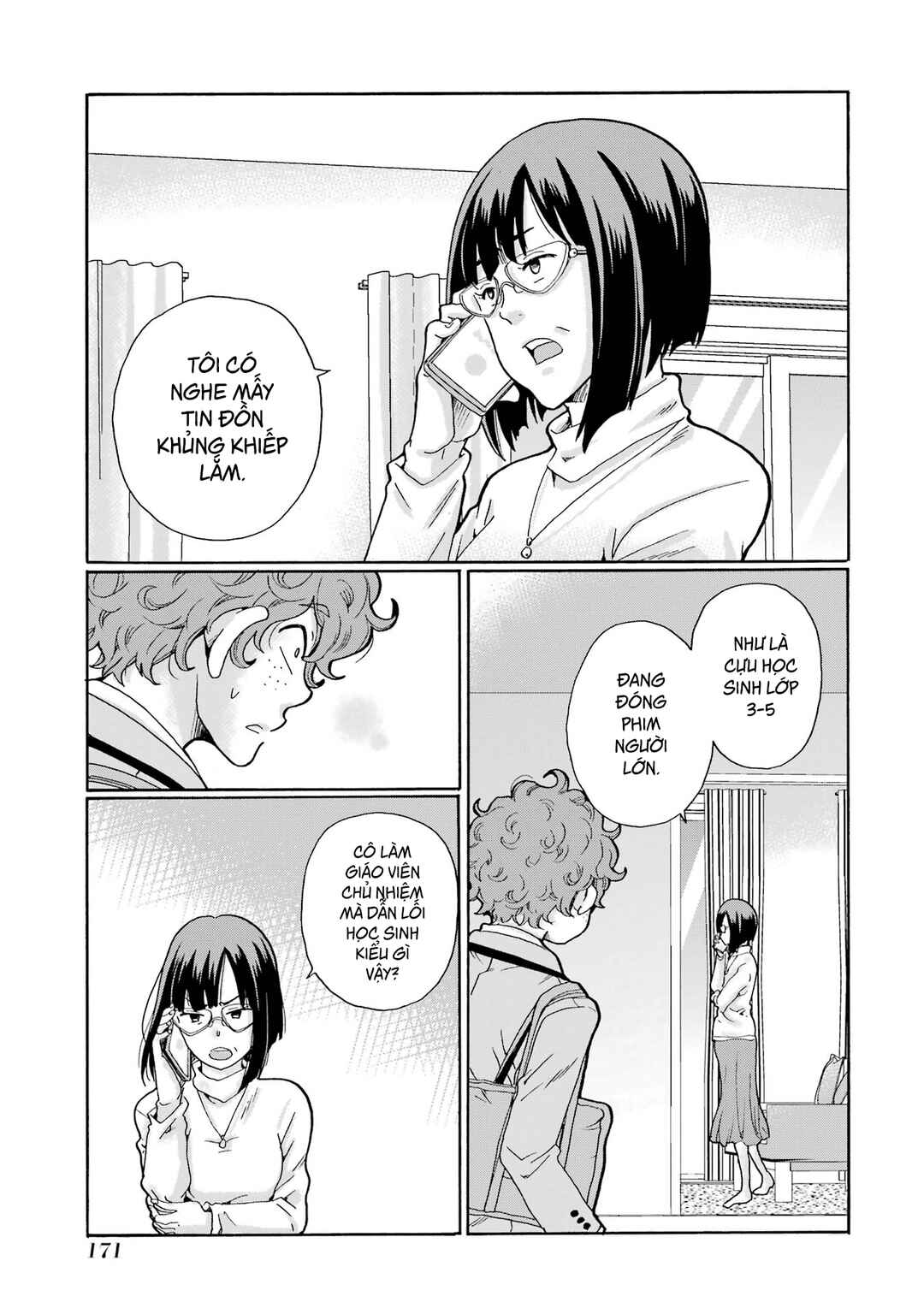 Sensei, Bokutachi wa Koroshiteimasen. Chapter 4 - Page 33