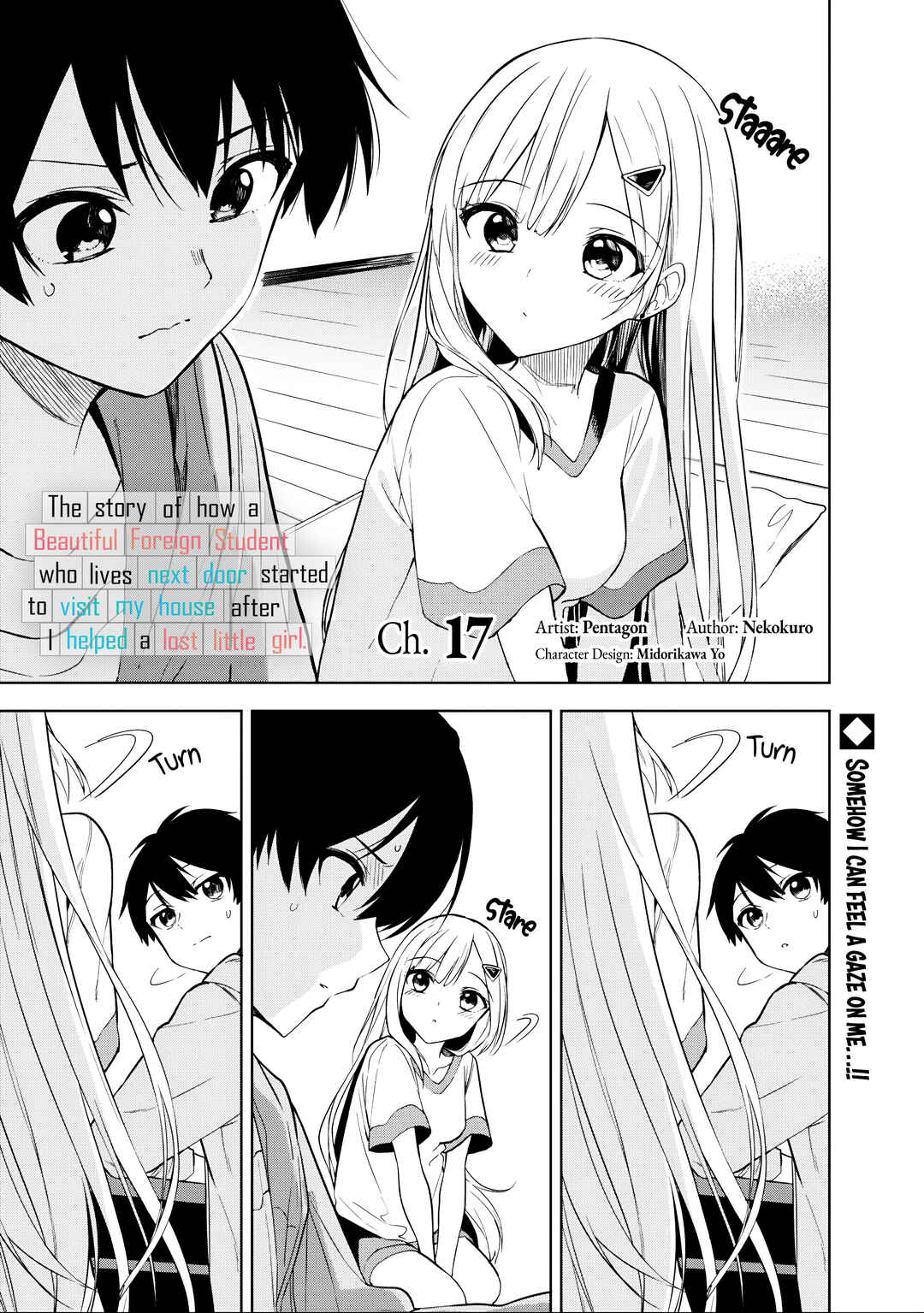 Maigo ni Natteita Youjo wo Tasuketara, Otonari ni Sumu Bishoujo Ryuugakusei ga Ie ni Asobi ni Kuru you ni Natta Ken ni Tsuite Chapter 17 - Page 1