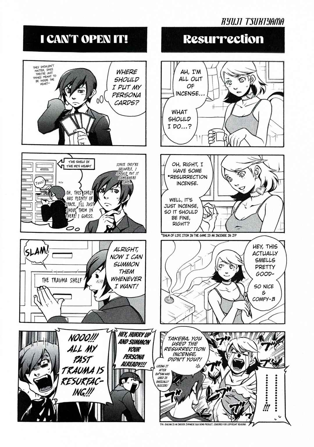 Persona 3 4Koma Kings Chapter 3 - Page 3