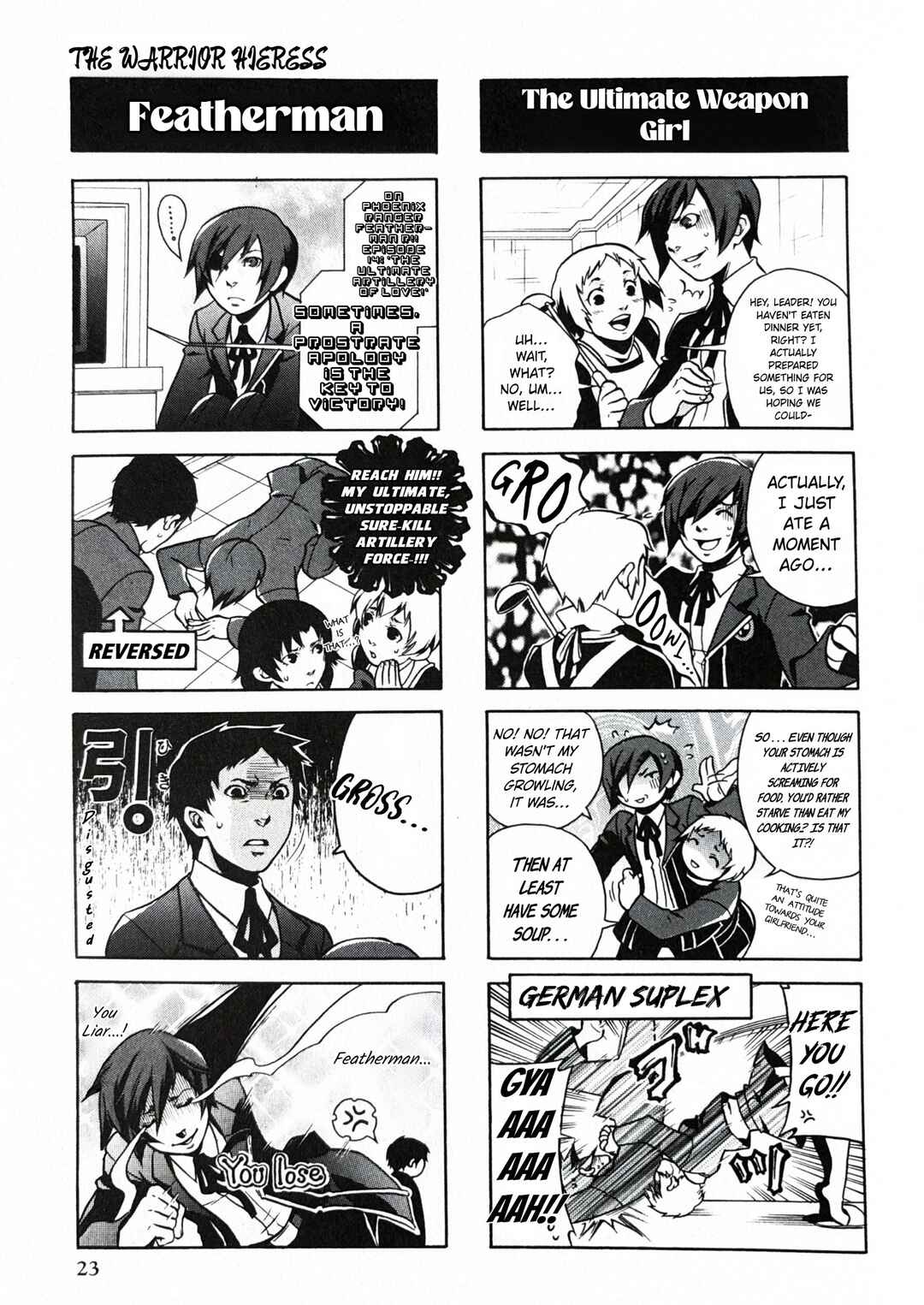 Persona 3 4Koma Kings Chapter 3 - Page 6