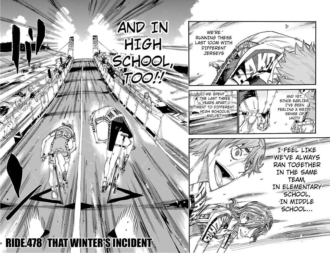 Yowamushi Pedal Chapter 478 - Page 2