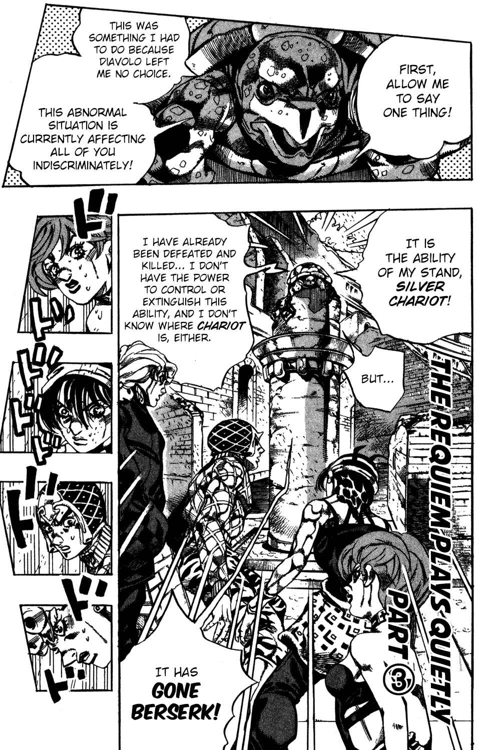 JoJo no Kimyou na Bouken: Part 5 - Ougon no Kaze Chapter 135 - Page 2