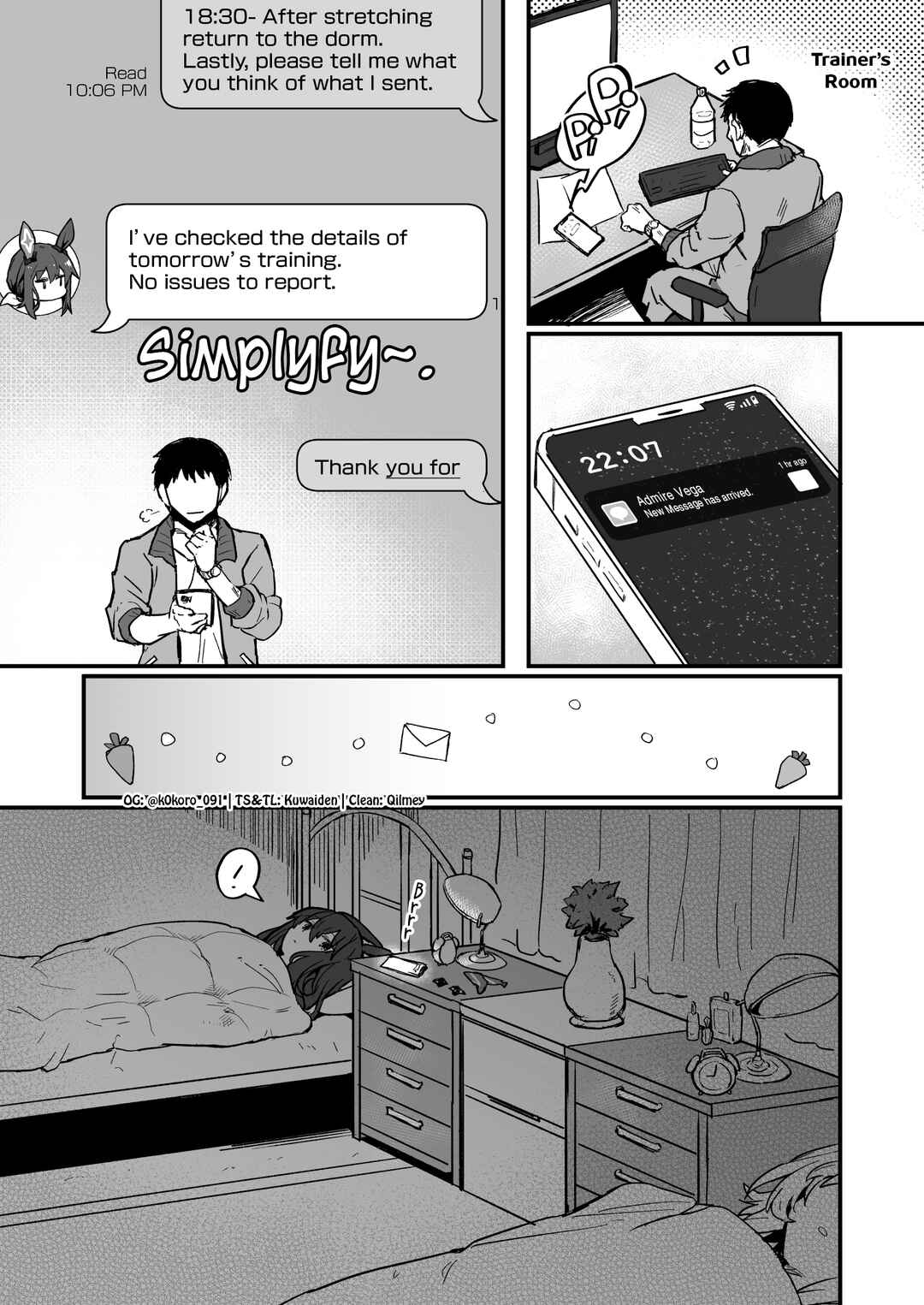 Uma Musume Pretty Derby - Admire Vega is Suki (Doujinshi) Chapter 19 - Page 1