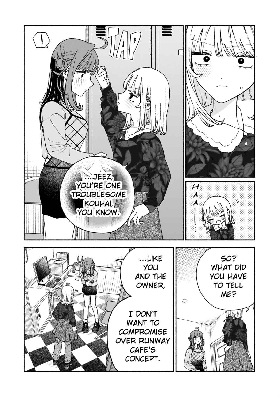 Con Cafe Jou wa Koi wo Kiru Chapter 19 - Page 17