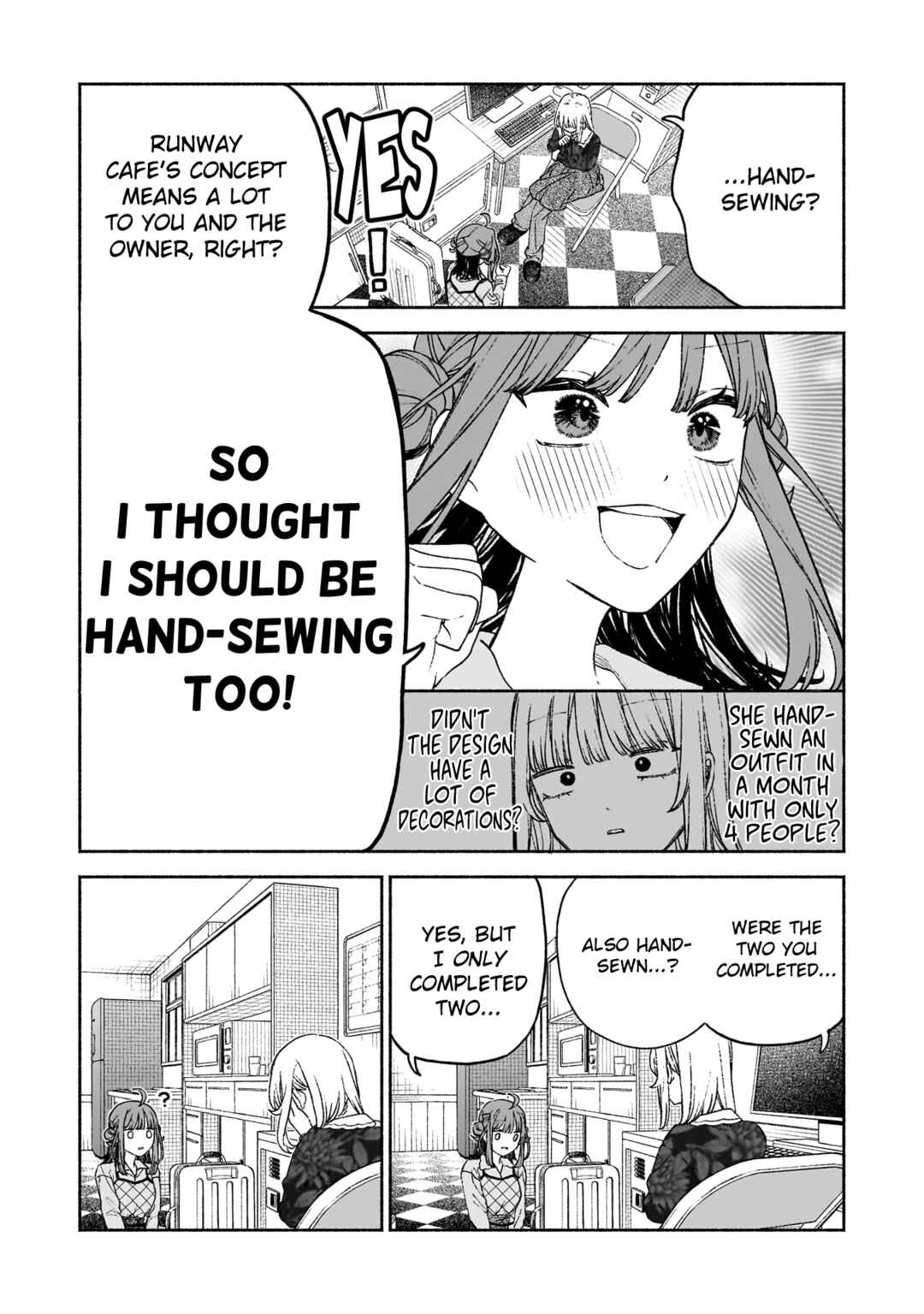 Con Cafe Jou wa Koi wo Kiru Chapter 19 - Page 9