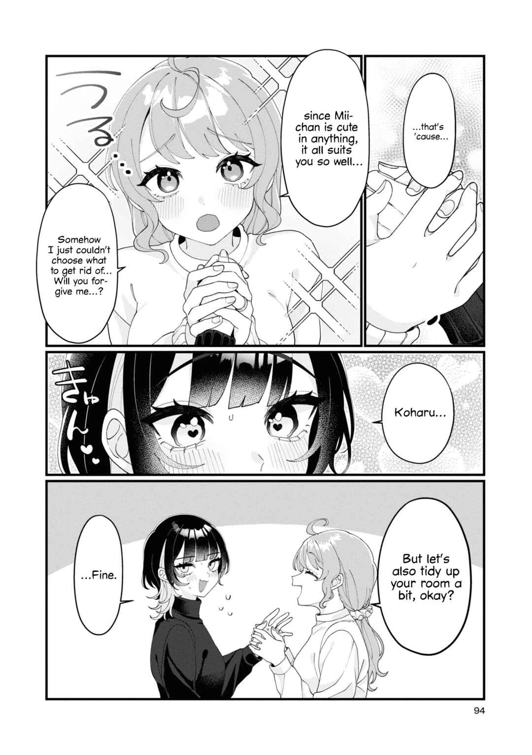 Koharu to Minato: Watashi no Partner wa Onnanoko Chapter 9 - Page 4