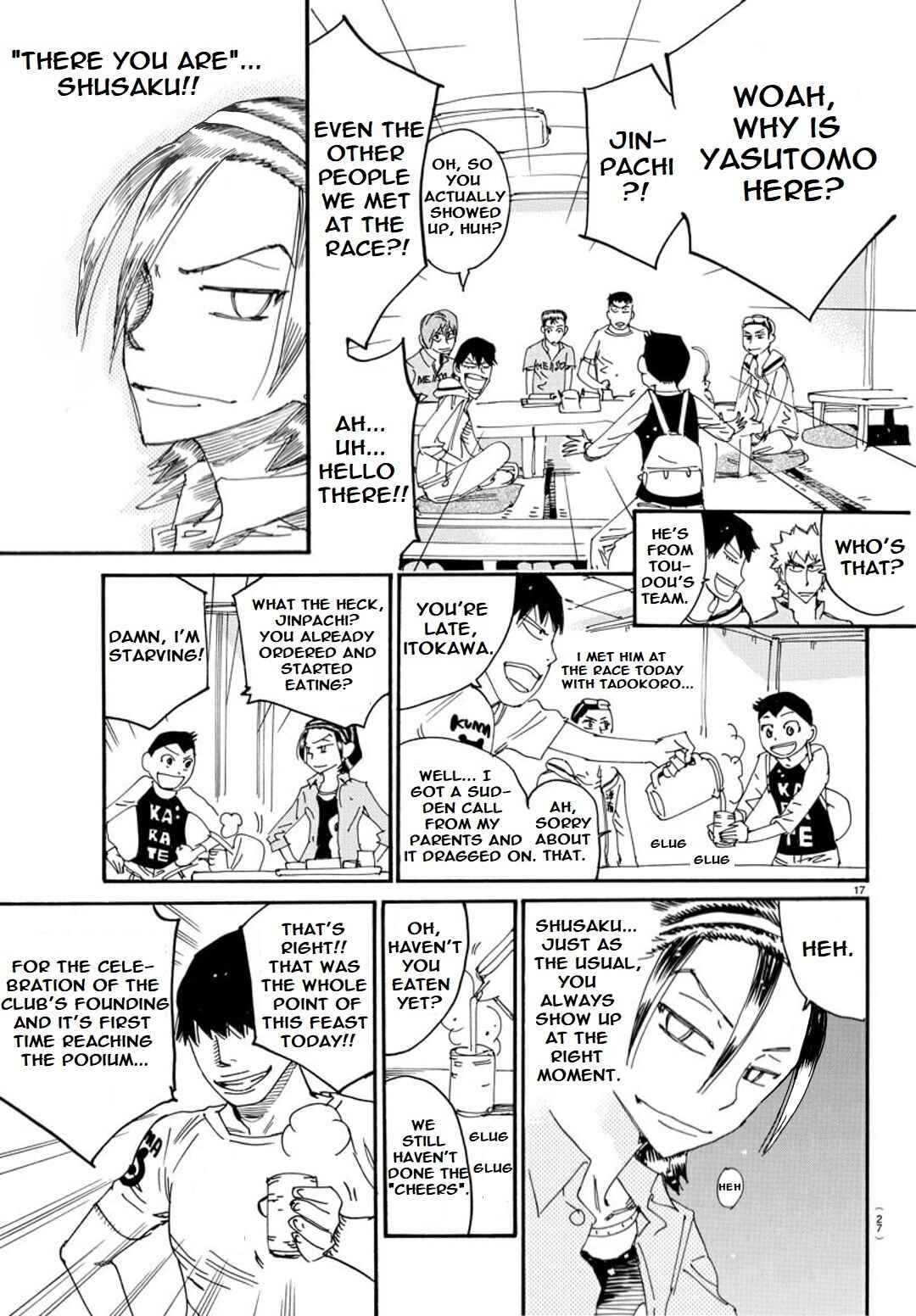 Yowamushi Pedal - Spare Bike Chapter 123 - Page 19