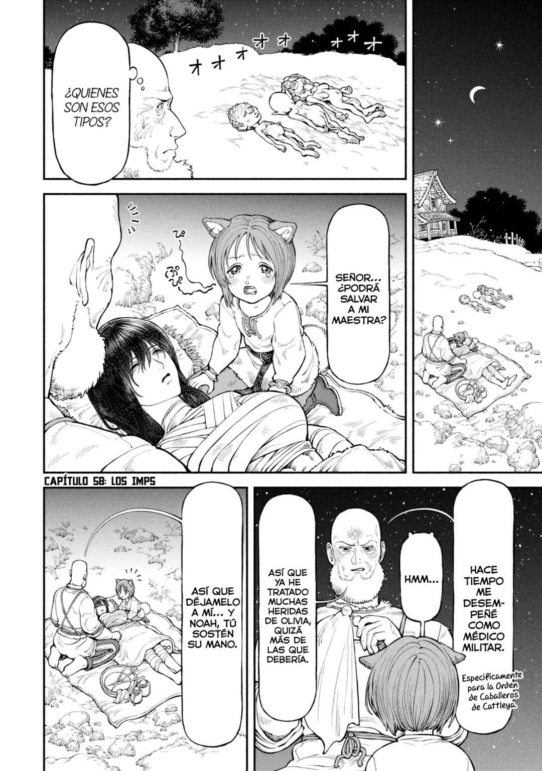 Onna Kishi to Kemomimi no Ko Chapter 58 - Page 2