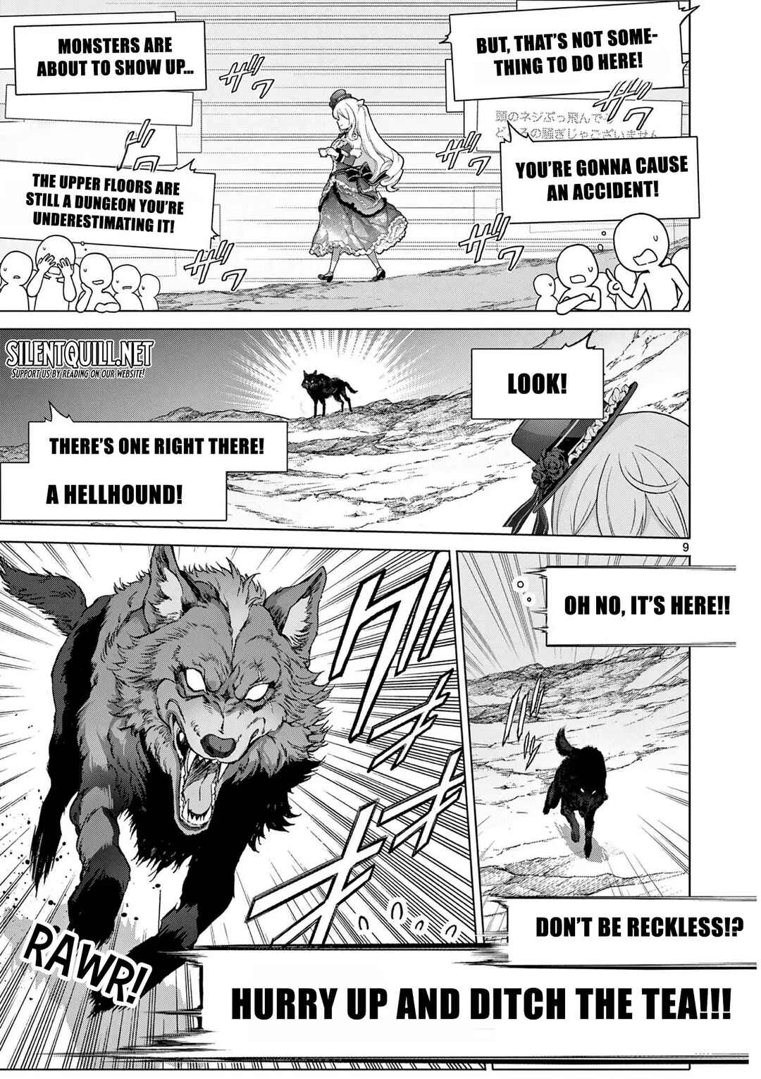 Ojousama-kei Teihen Dungeon Haishinsha, Meiwaku-kei o Bokottara Bazutte Densetsu ni Nattemasu wa!? Chapter 4 - Page 10