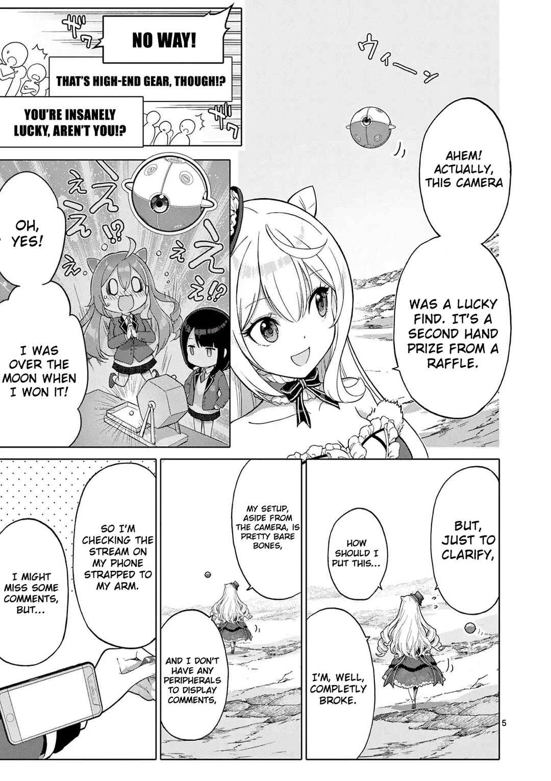 Ojousama-kei Teihen Dungeon Haishinsha, Meiwaku-kei o Bokottara Bazutte Densetsu ni Nattemasu wa!? Chapter 4 - Page 6