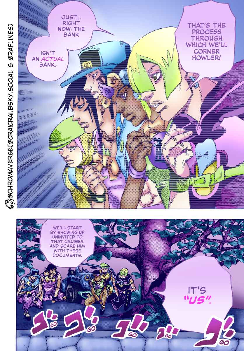 JoJo's Bizarre Adventure Part 9 - The JOJOLands (Fan-Colored) Chapter 22 - Page 12