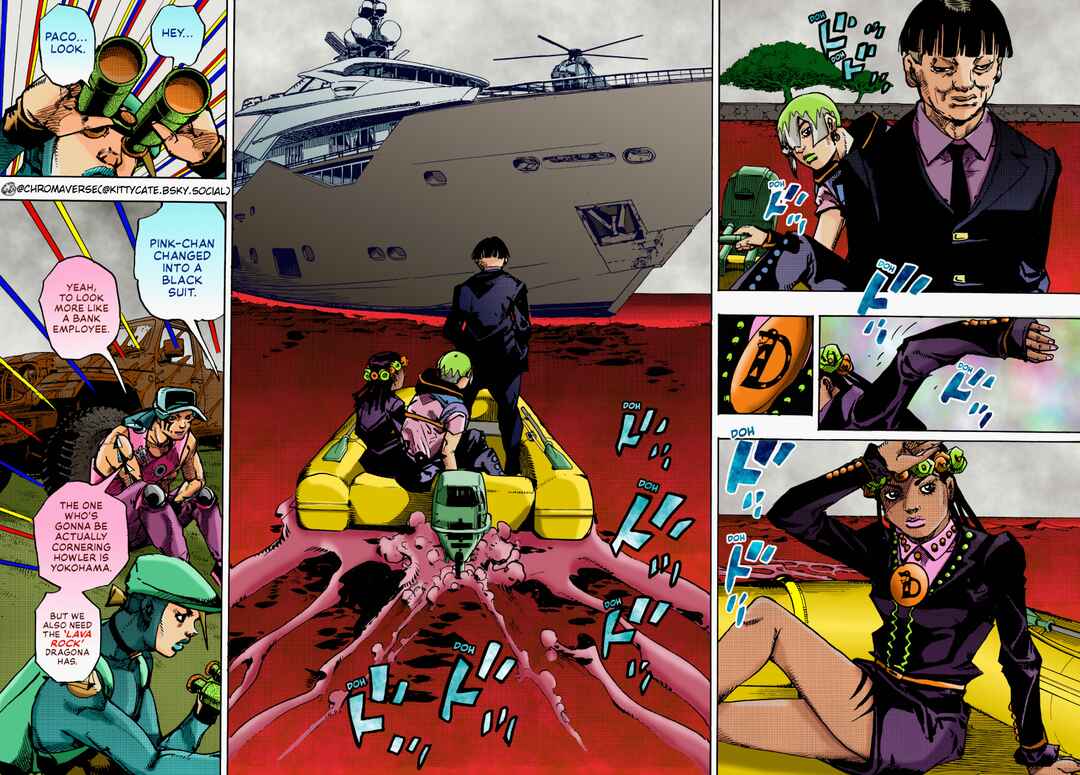 JoJo's Bizarre Adventure Part 9 - The JOJOLands (Fan-Colored) Chapter 22 - Page 14
