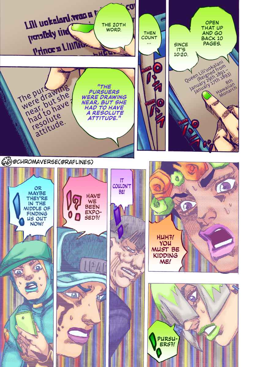 JoJo's Bizarre Adventure Part 9 - The JOJOLands (Fan-Colored) Chapter 22 - Page 19