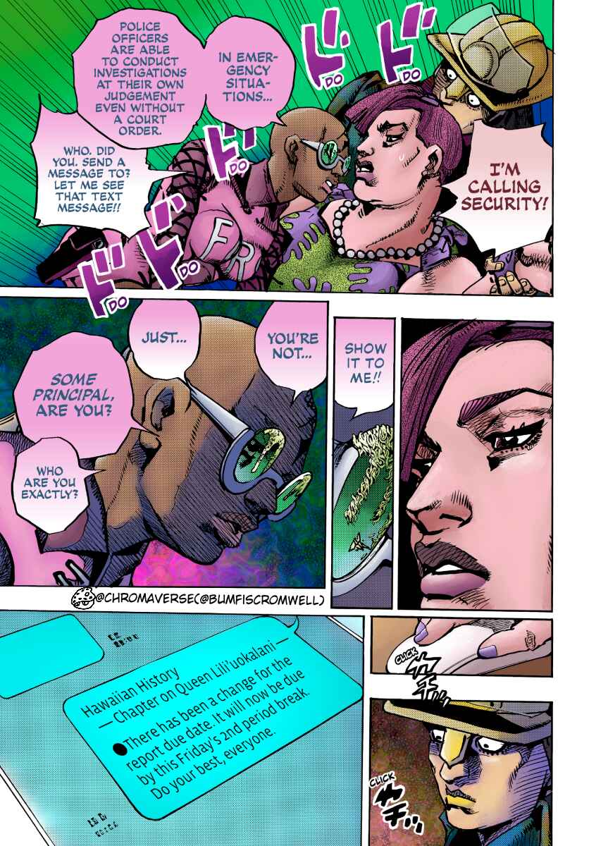 JoJo's Bizarre Adventure Part 9 - The JOJOLands (Fan-Colored) Chapter 22 - Page 29